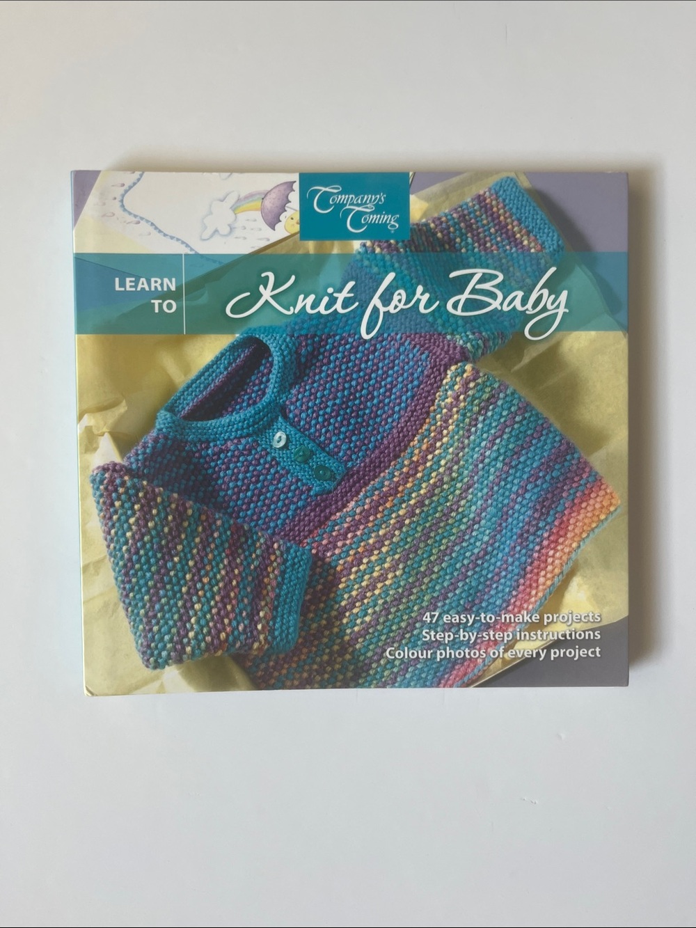 Companys Coming Learn to Knit for Baby Knitting Pattern Book 47 Projects Clothes